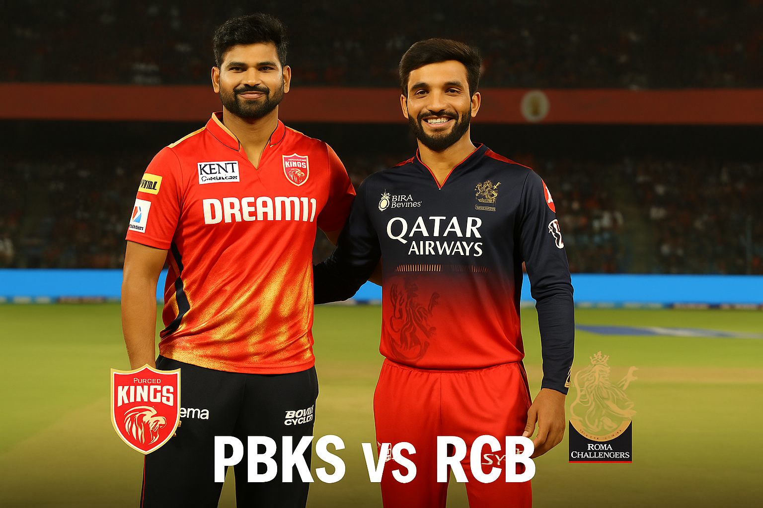 RCB VS PBKS