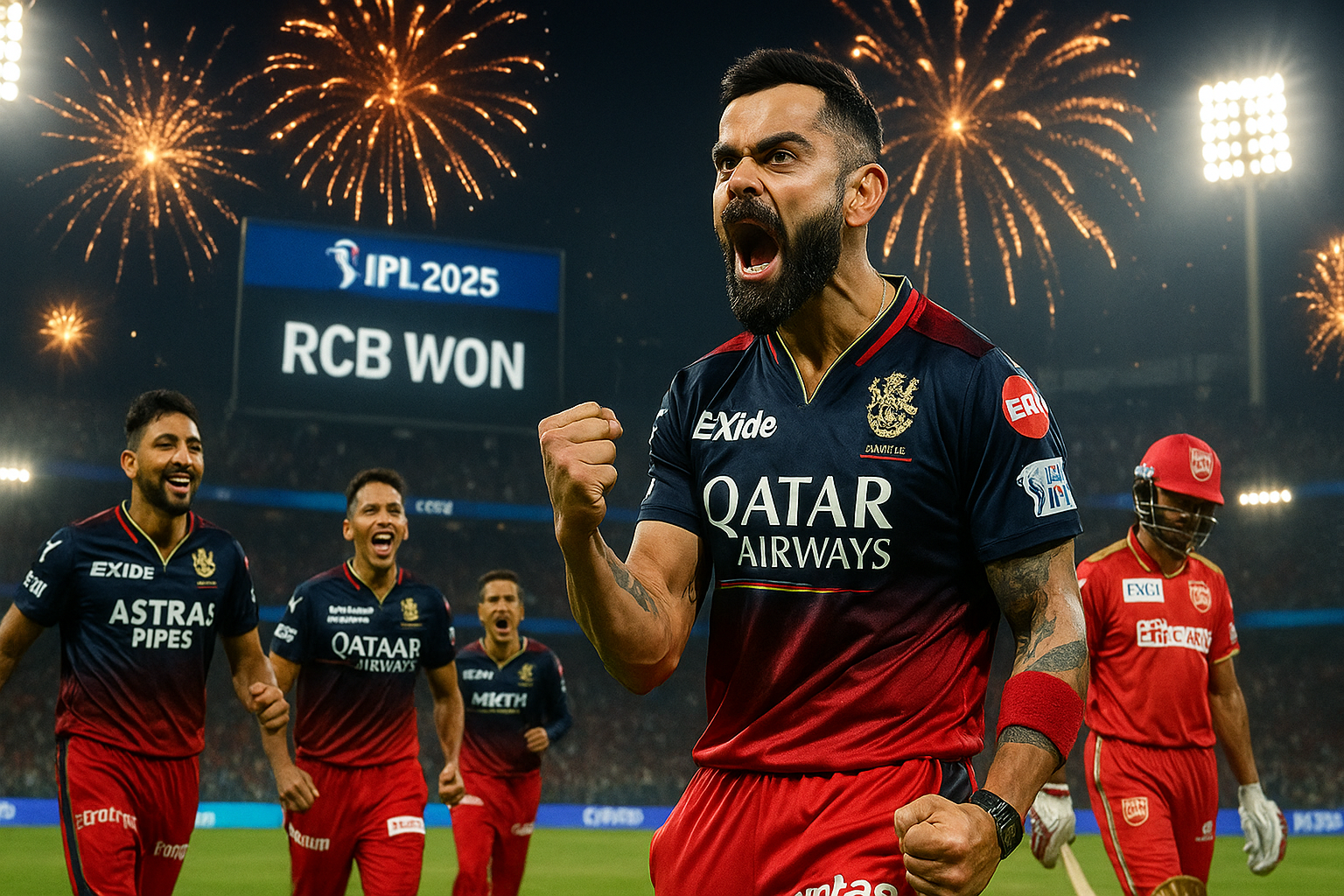 RCB VS PBKS -
