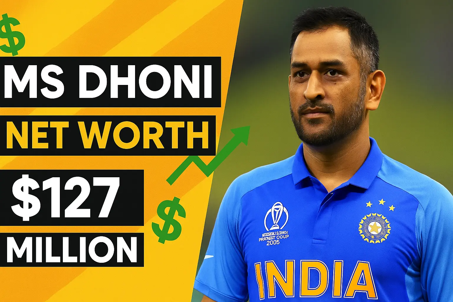 MS Dhoni Net Worth 2025